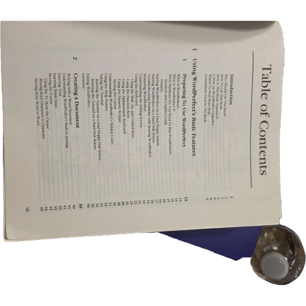 Using WordPerfect 5 Special Edition Que Book Stewart Vintage PC Software 1988